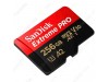 Sandisk Extreme Pro A2 MicroSDXC UHS-I Card Read 170MBs/Write 90MBs 256GB (With Adapter) 